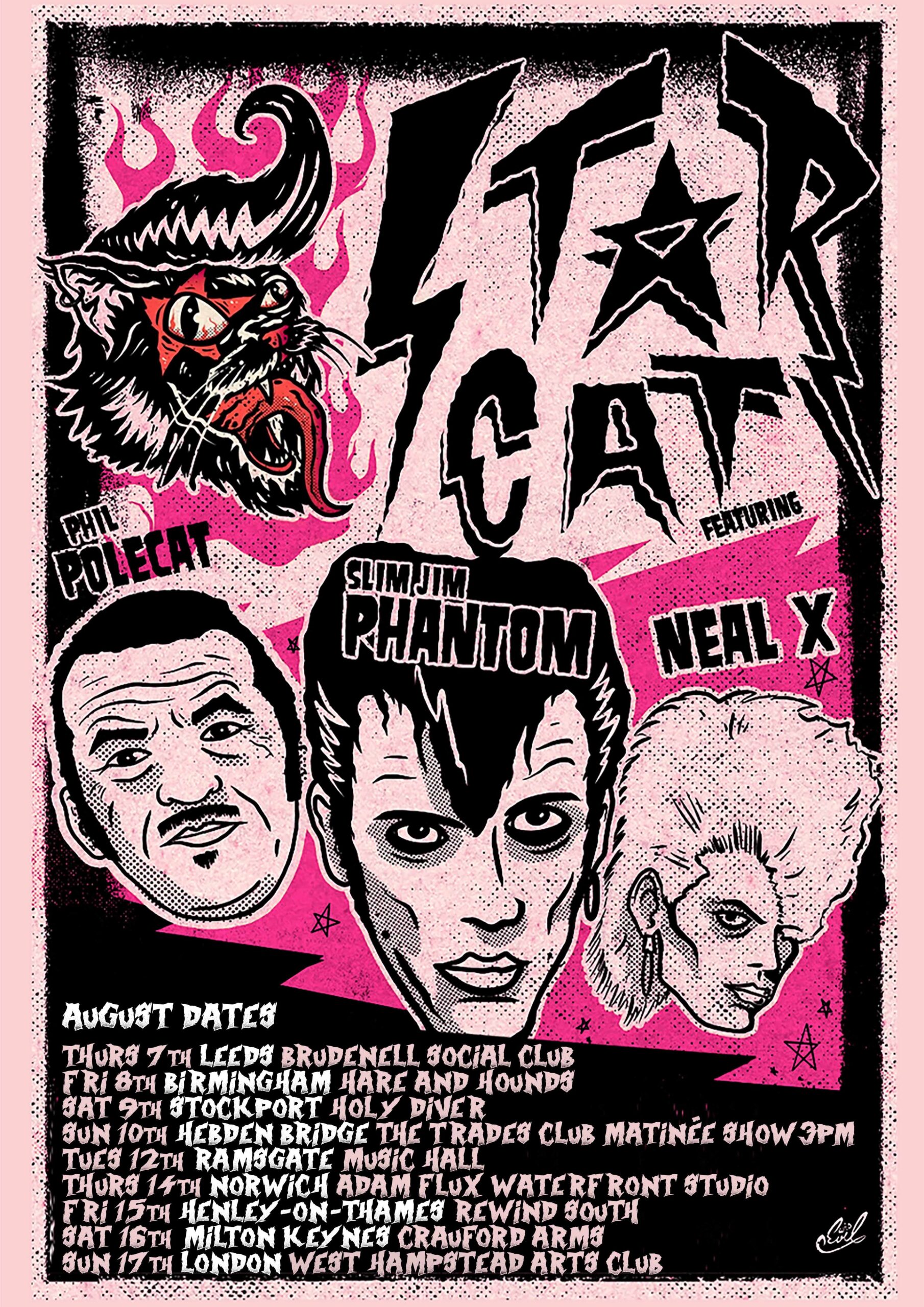 STARCAT Summer Tour 2025 A2 Poster